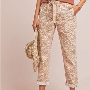 Cheetah Trousers- Wandered Utility Trouser
